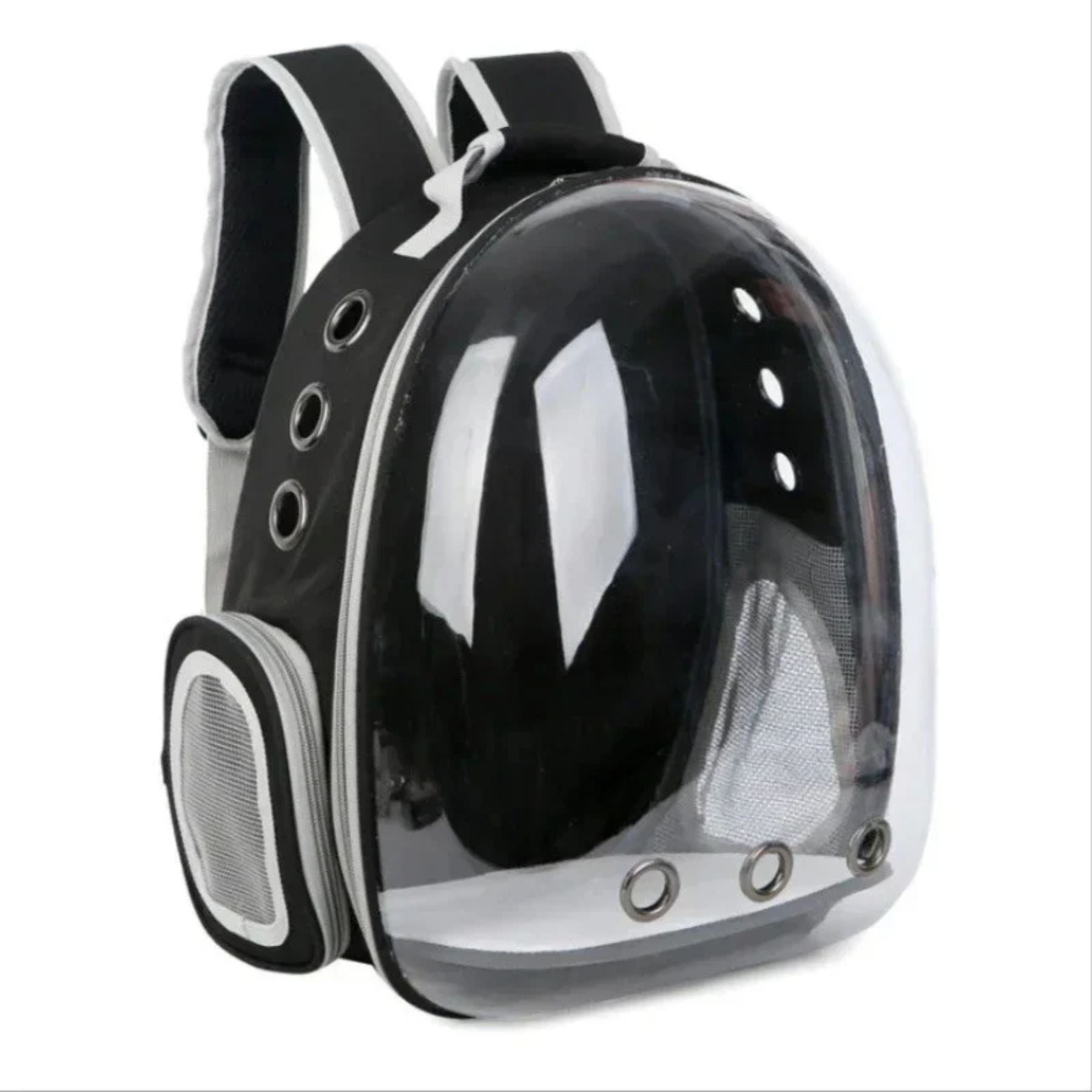 GAT Urban Carrier – Calm Mesh breathable cat backpack carrier in black