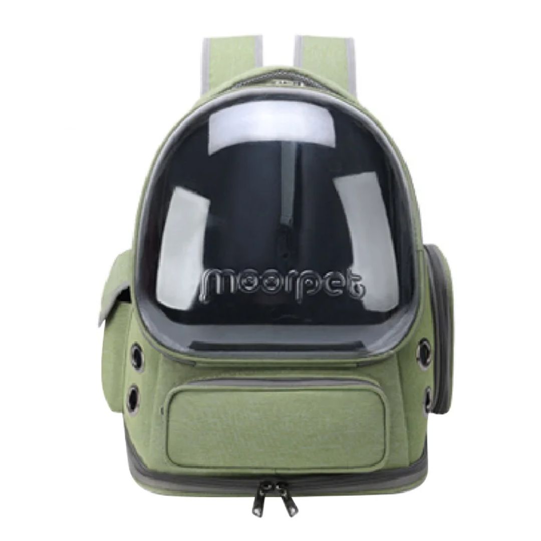 GAT Cat Voyager Pack – transparent cat carrier backpack with panoramic window and ventilation
