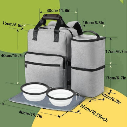 Bolsa de viaje GAT Travel Bag para accesorios de gato
GAT Travel Bag for cat accessories
GAT Reisetasche für Katzenzubehör
