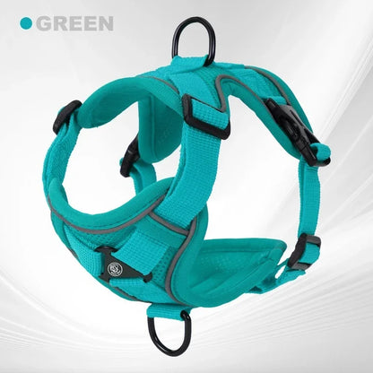 GAT Explorer Cat Harness in Red – Escape-proof adjustable harness with leash included