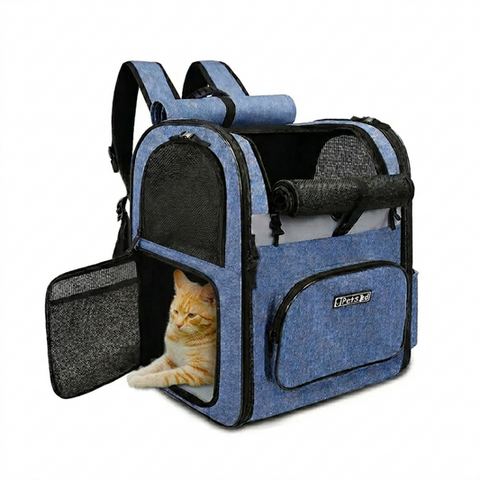 GAT Trek Carrier spacious cat backpack — front view

