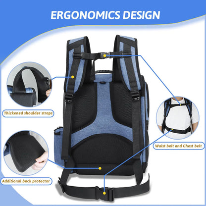 GAT Trek Carrier cat backpack — safety and escape-proof design
